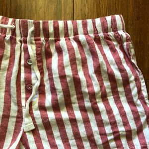 Striped Pajama Shorts